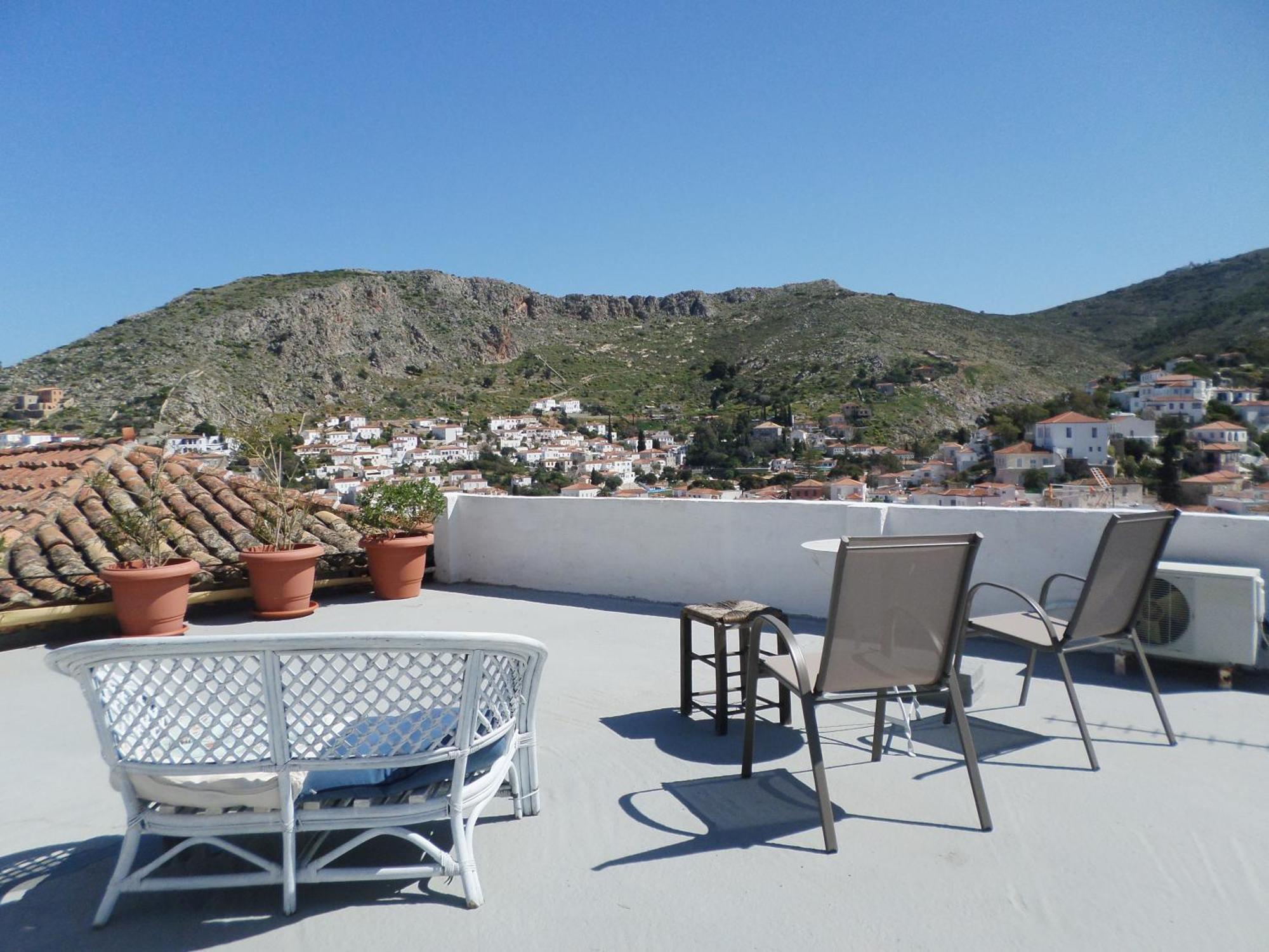 Villa In The Heart Of Hydra Exterior foto